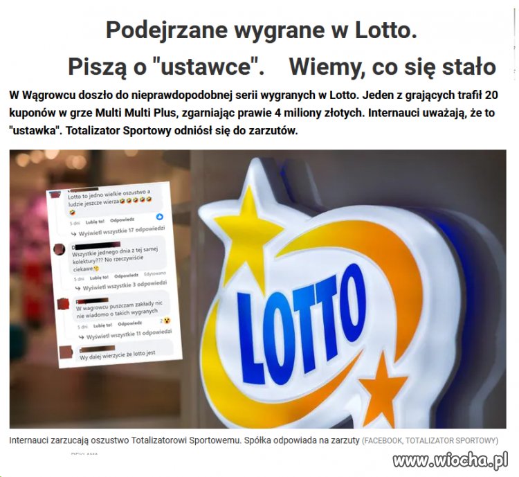 Takie padły numery i co nam zrobicie