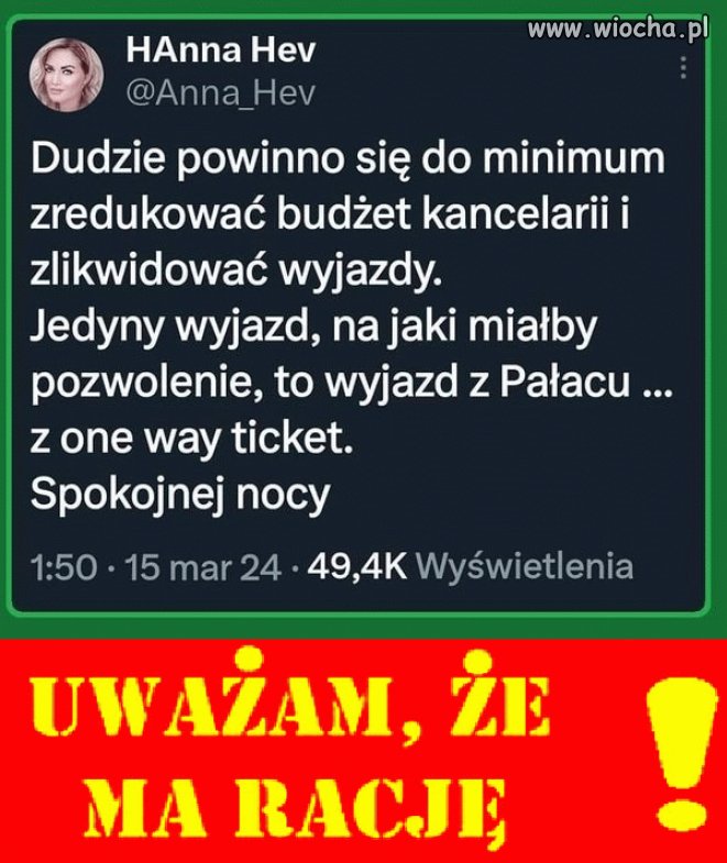 Co racja to racja