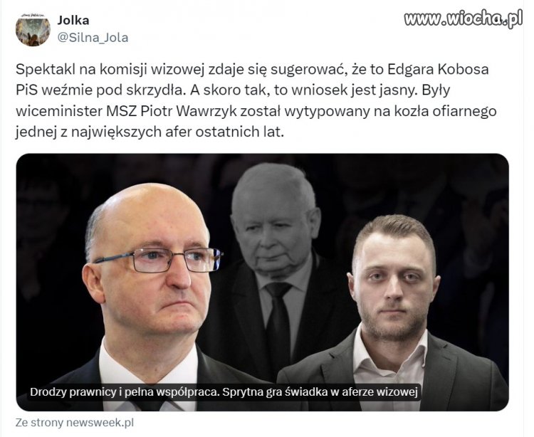 Wytypowano kozła ofiarnego jednej z największych afer ostatnich lat.