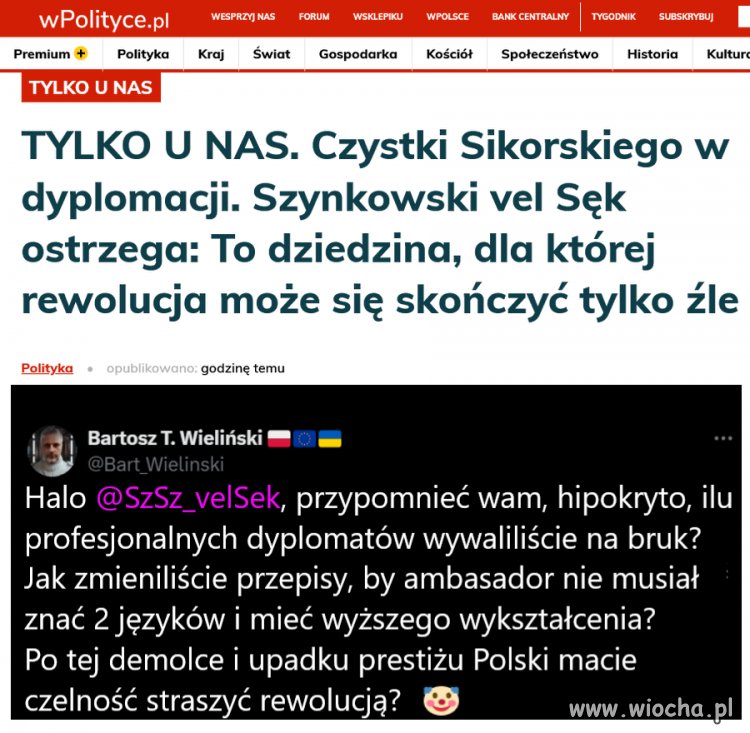 Jest akcja - jest reakcja