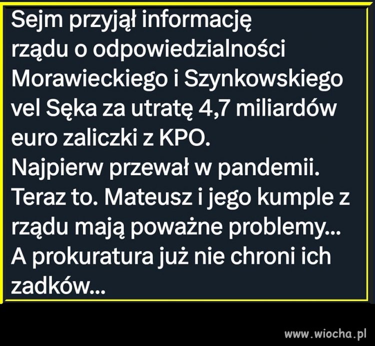 Dobrze. Coraz lepiej ...