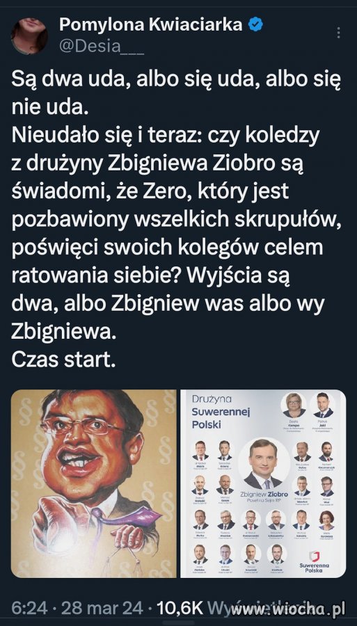 Komu się uda ?