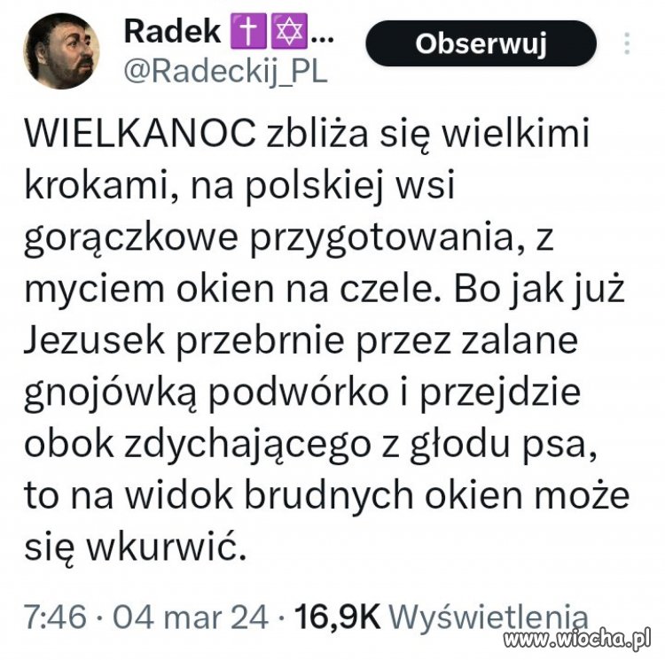 Traktory za miliony, a nie zadbają o żywe stworzenie