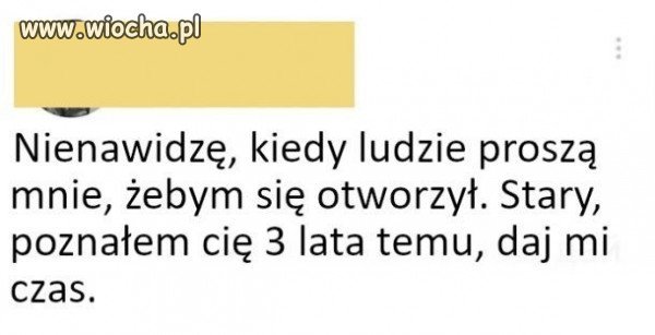 Koleżanka spotykała się z facetem 4 lata