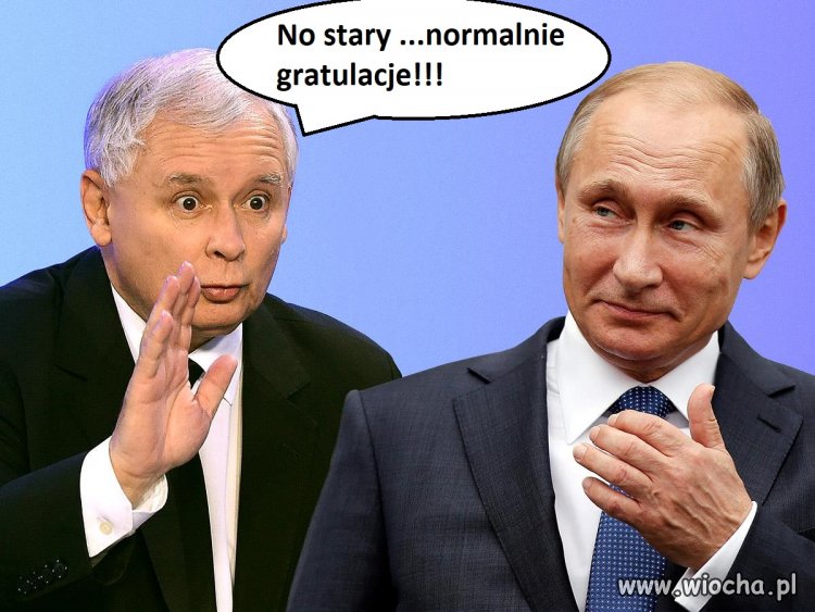 Gratulacje płyną od wasali