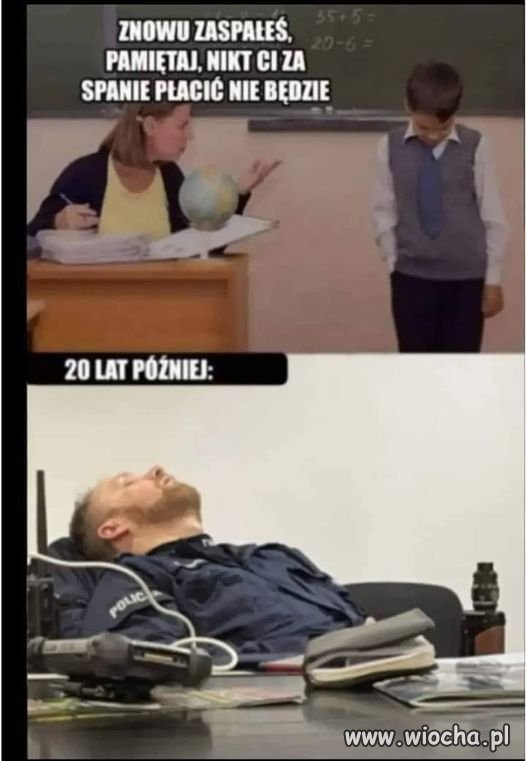 PIS-owski policjant