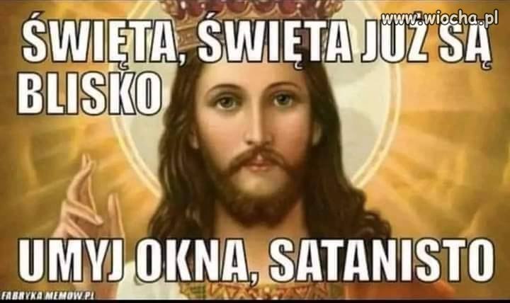 A ty umyłeś już okna dla Jezuska?