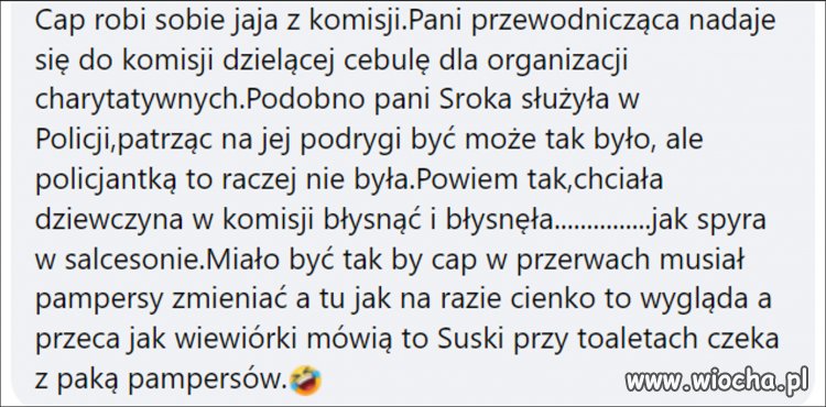 Cuś w tej komisyi ds Pegaza