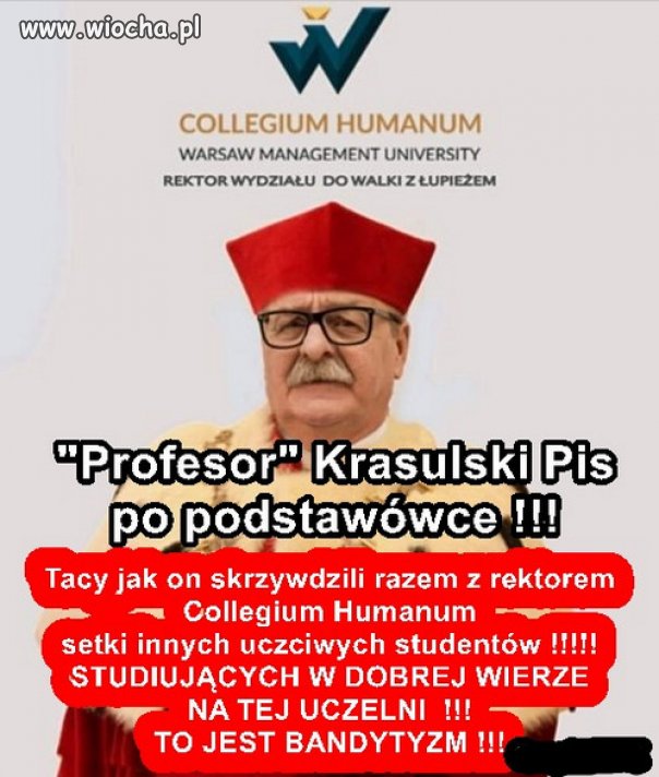 Ledwie skończył szkole podstawową...i nic innego.
