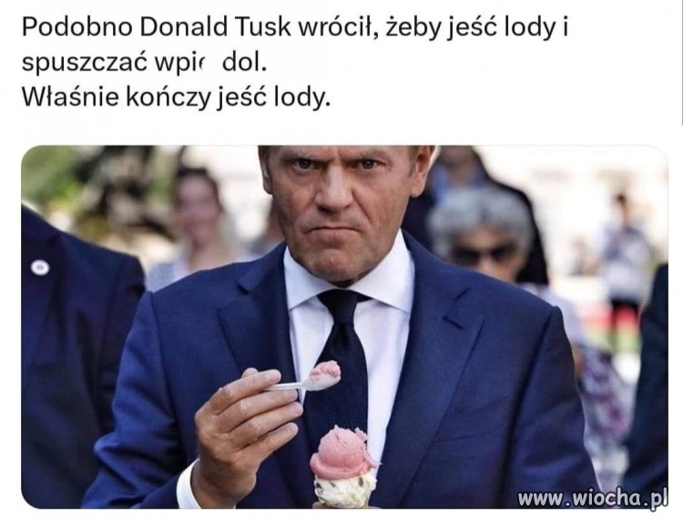 Piękny dzień dziś był. Donald, oby tak dalej ...