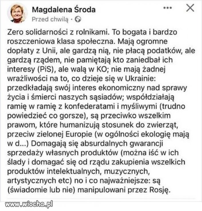 Taka prawda o protestujacych "rolnikach" PiSu, Rydzyka i Konfy!
