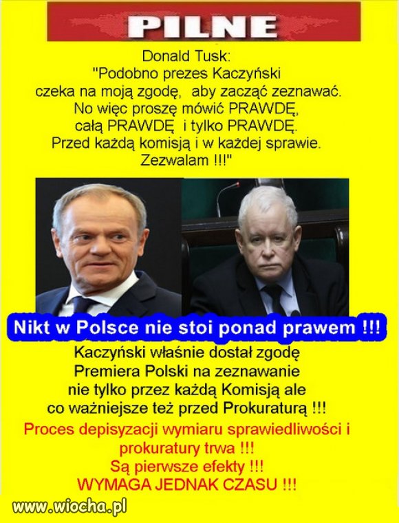 Super! Brawo Panie Premierze Donaldzie Tusk.