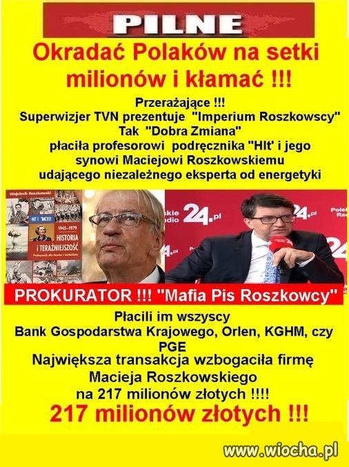 Mieli rozmach sq.visyny ... Kasa dla swoich była 