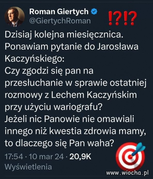 Jarku czego się boisz?