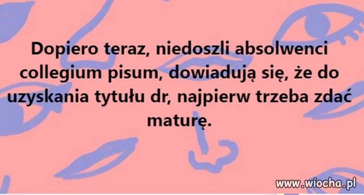 W podstawówce tego nie uczyli