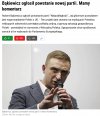 Jakimiż to krużgankami oświaty biegną myśli tego pana, 