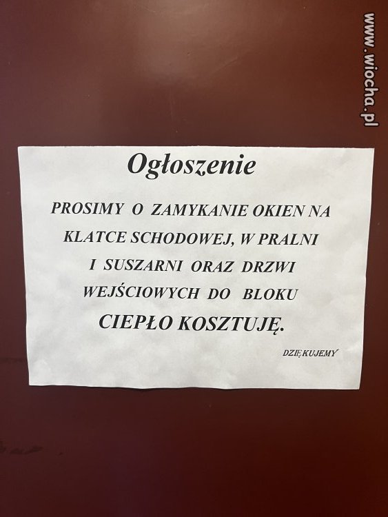 Kosztuję dziękuję 