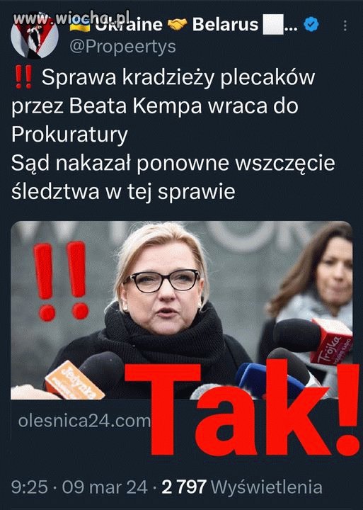 Beata nie będzie spała spokojnie