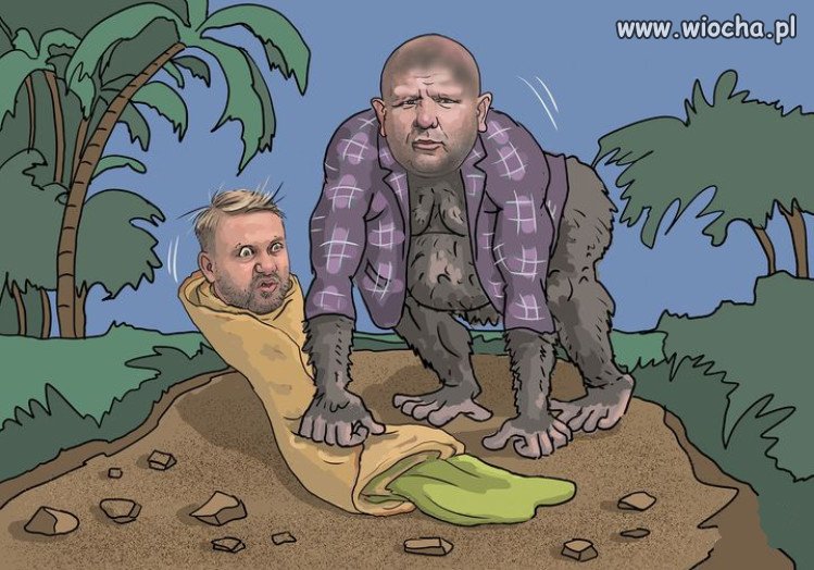 "Elyty" PiSu Kaczynskiego, King Kong z Naleśnikiem