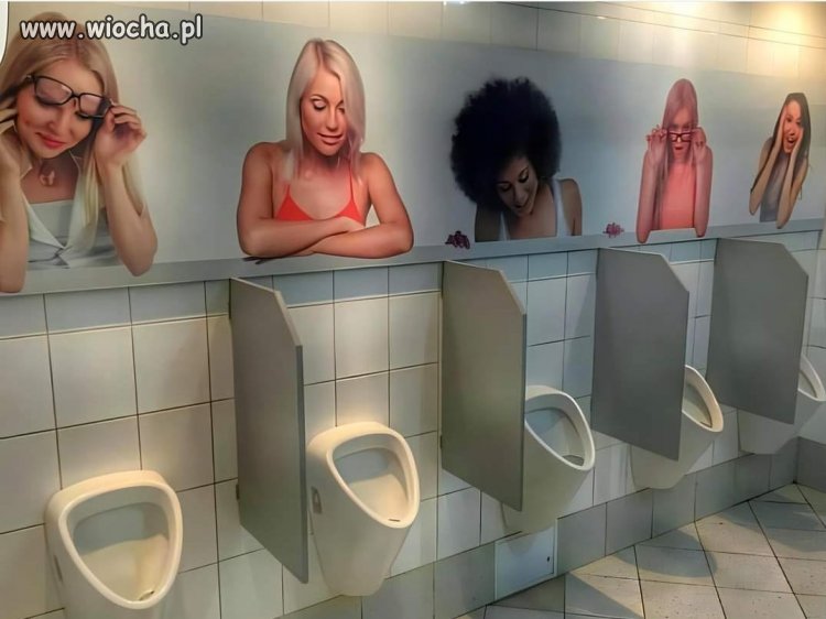Męska toaleta.