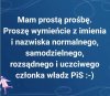 Trudne zadanie na niedzielę ...