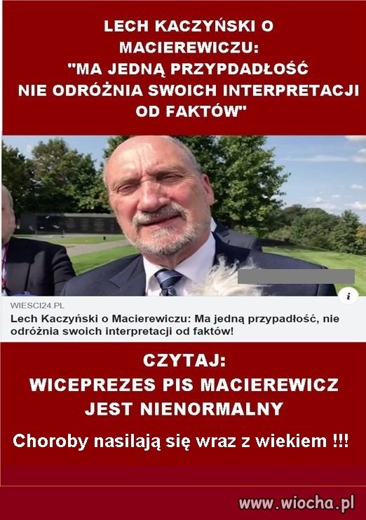 Dawno, dawno temu wasz idol tak ocenił Maciara