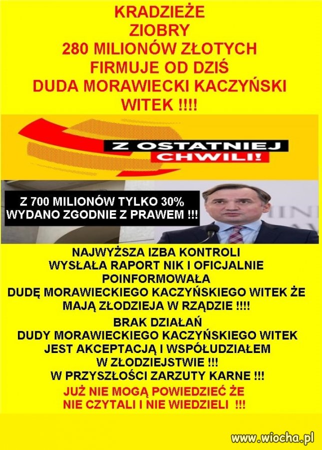 Zbyszku, wracaj szybko do zdrowia ...