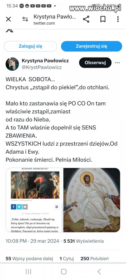 Ona ma naprawdę mocno najepane we łbie