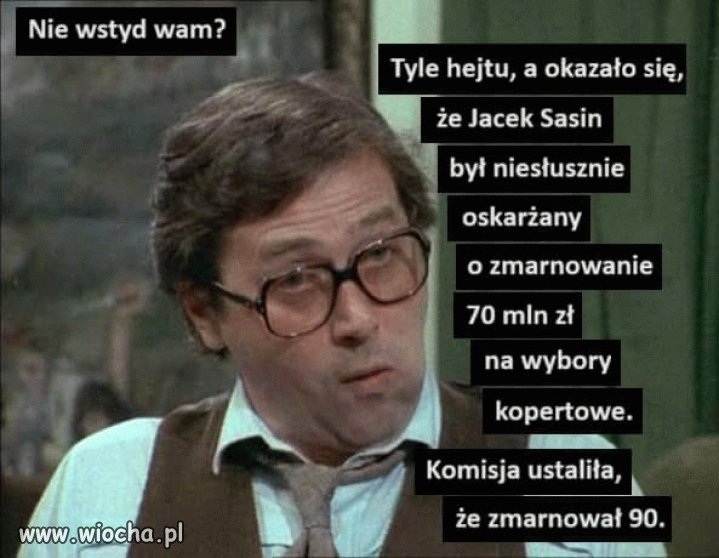 Biedny Sasin