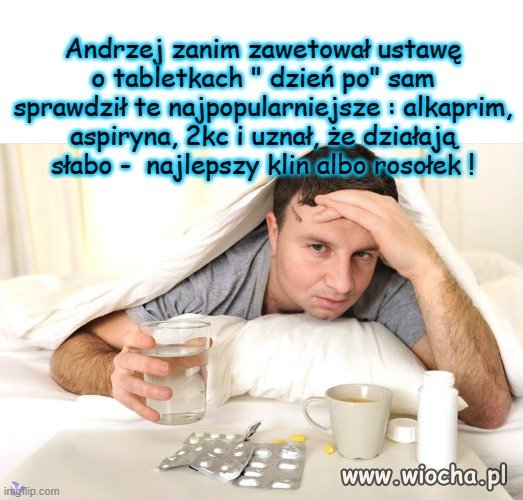 Jędruś sam testował