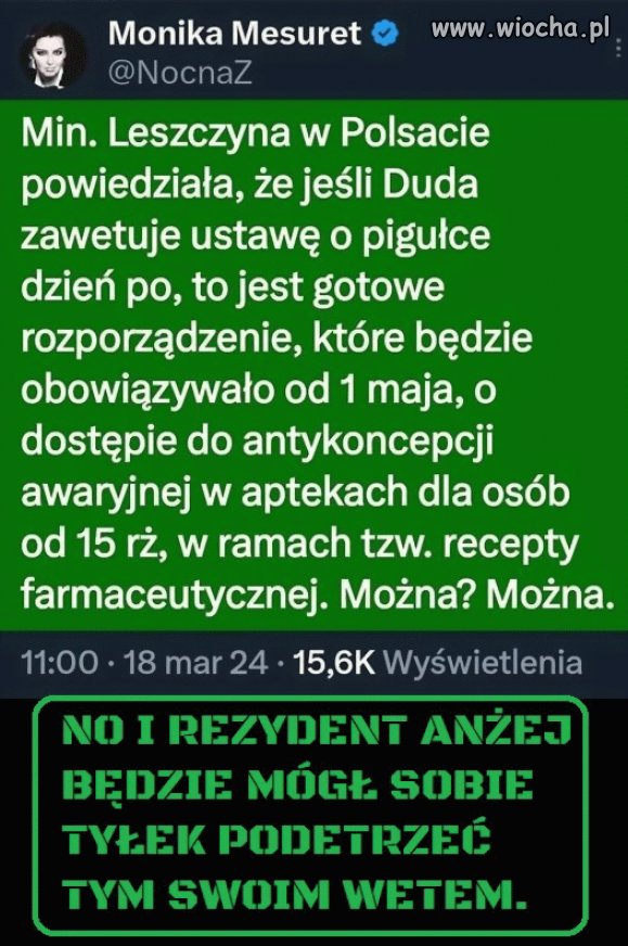 Anżej się zesra ze złości