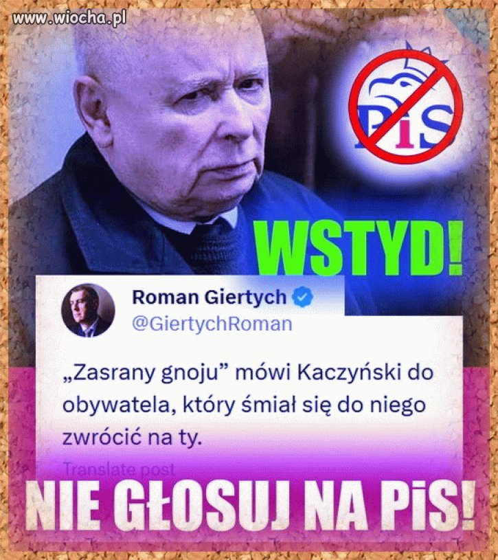 Obywatel zdenerwował Cara Jarosława