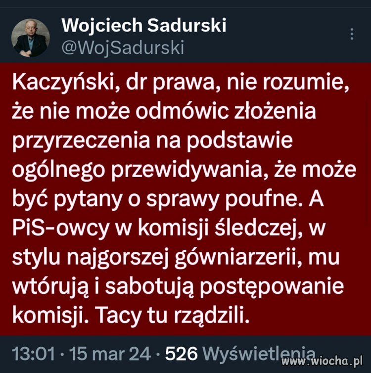 On już powolutku zaczyna rozumieć coraz mniej ...