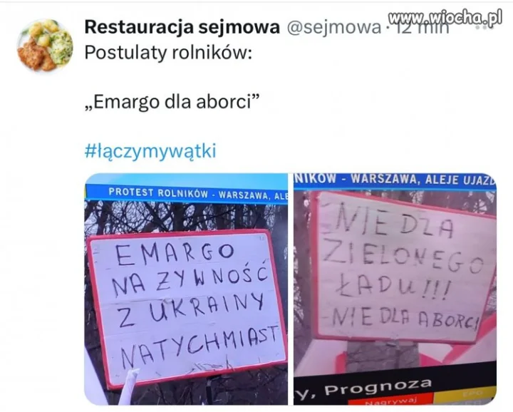 Rolnikom mylą się płody