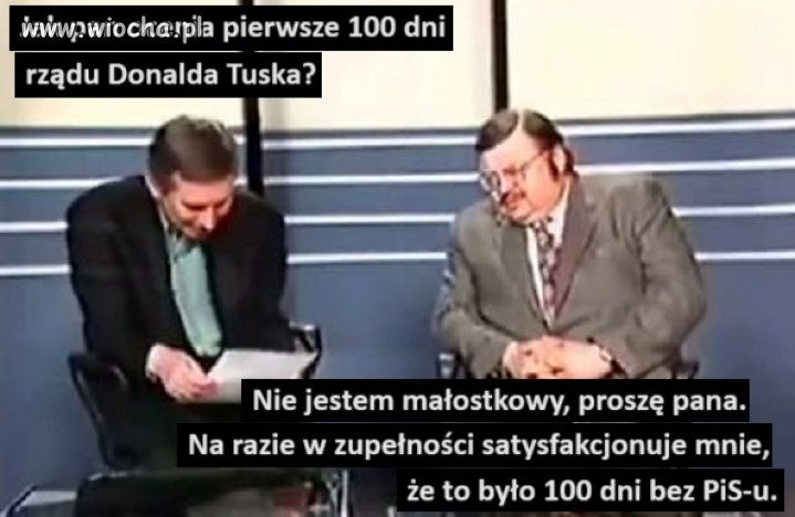 To było 100 dobrych dni bez pisowskiego złodziejstwa..