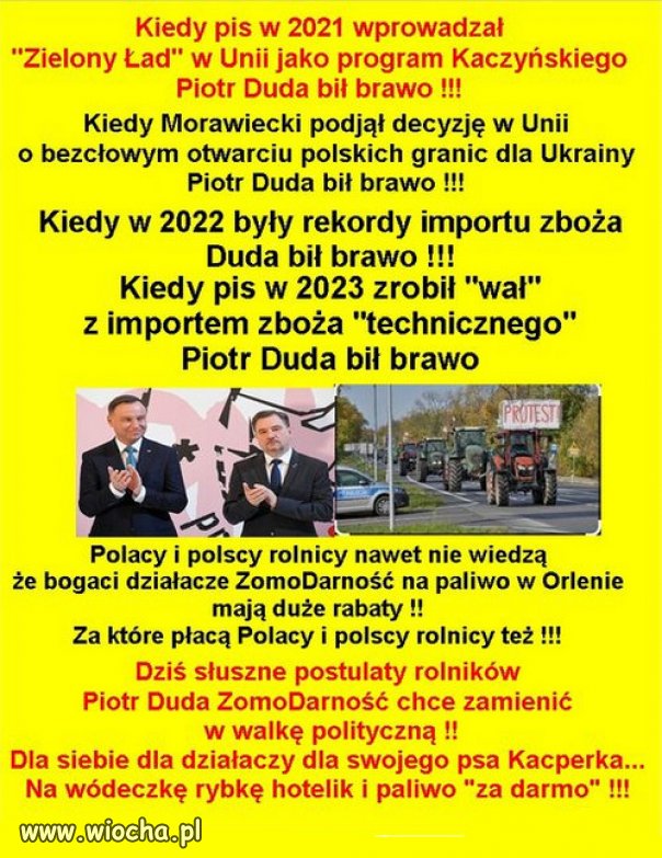 Piotr Duda zawsze "Solidarny" z PiSem!