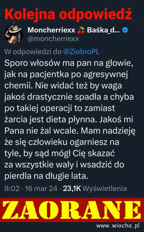 W kwestii Zbyszka 