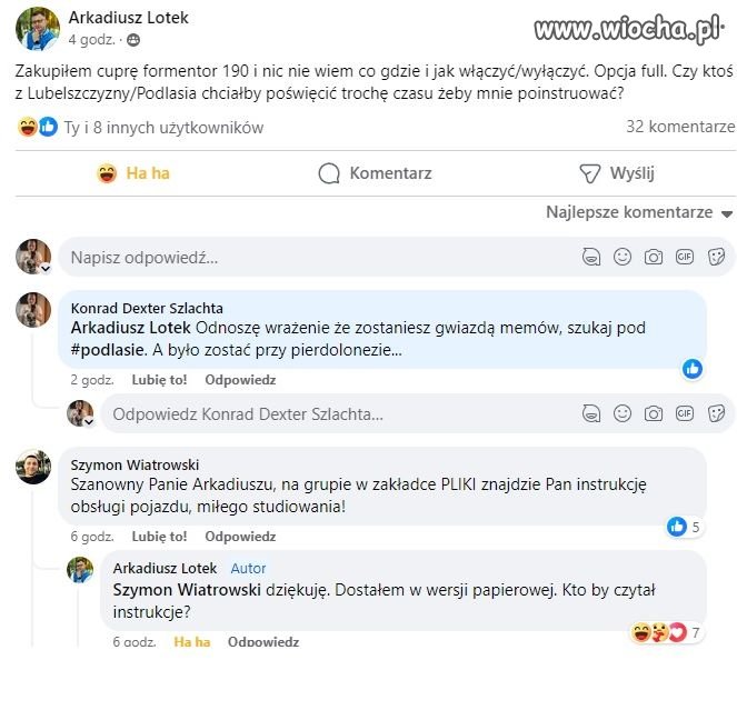 Gdy jesteś z "Podlasia"
