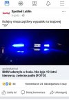 Zielone BMW.