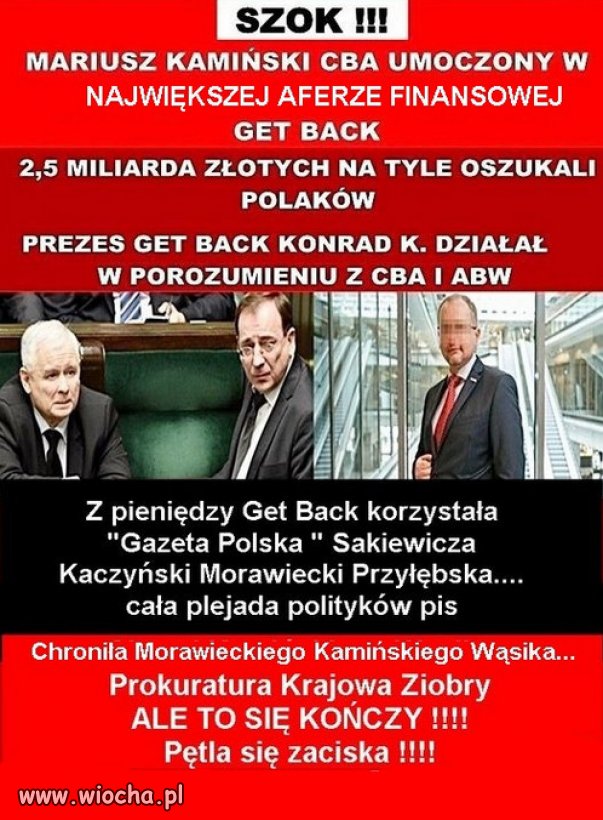 Tak działała mafia pisowska tzw. partia PiS...