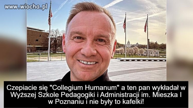Ciekawe co taki geniusz wykładał!?