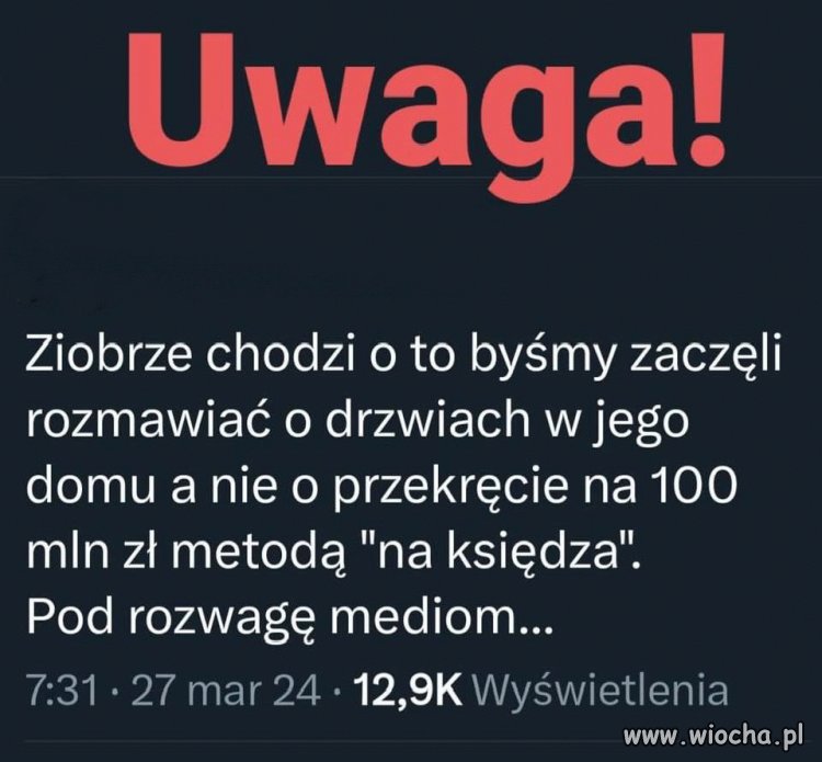 Mydlenie oczu drzwiami