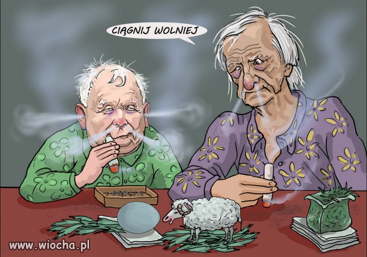 Święta w PiS Kaczyńskiego...jeszcze na wolności!
