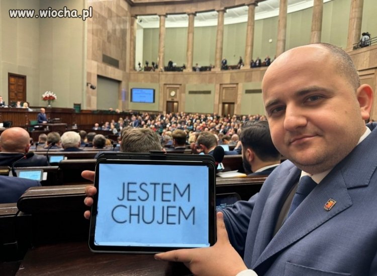 Skoro tak twierdzi.