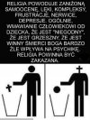 U nas to tylko się żałuje za grzechy i klęczy
