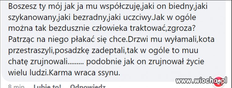 Wyrazy współczucia dla pana Zero