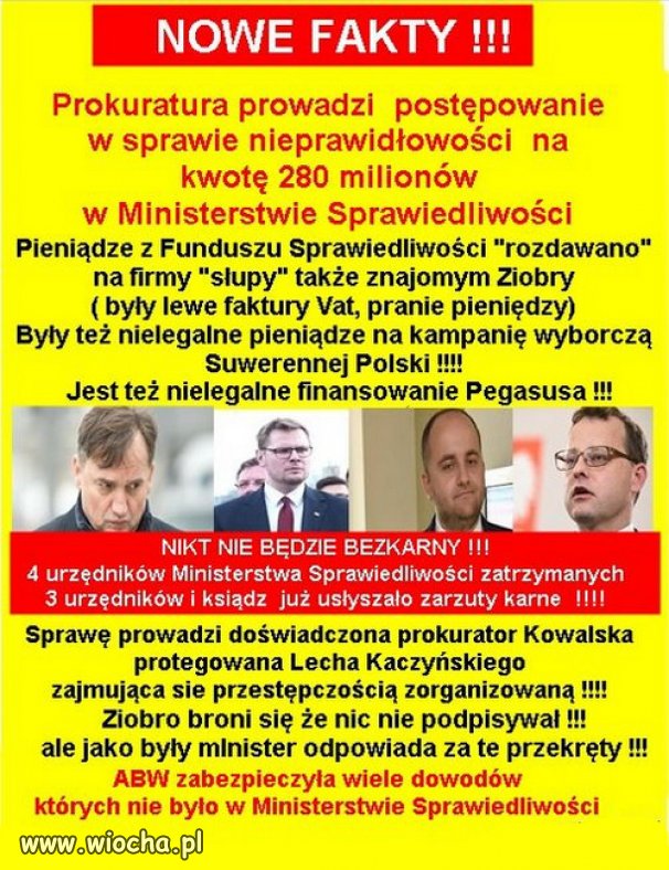 To tylko szczyt "Góry Lodowej", 1300 AFER PiS i Suwerennej Polski. 