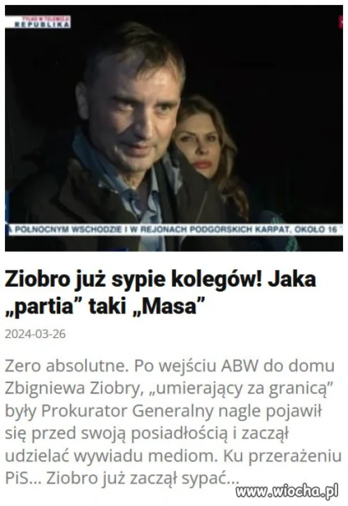 Zero absolutne a w PiS panika...