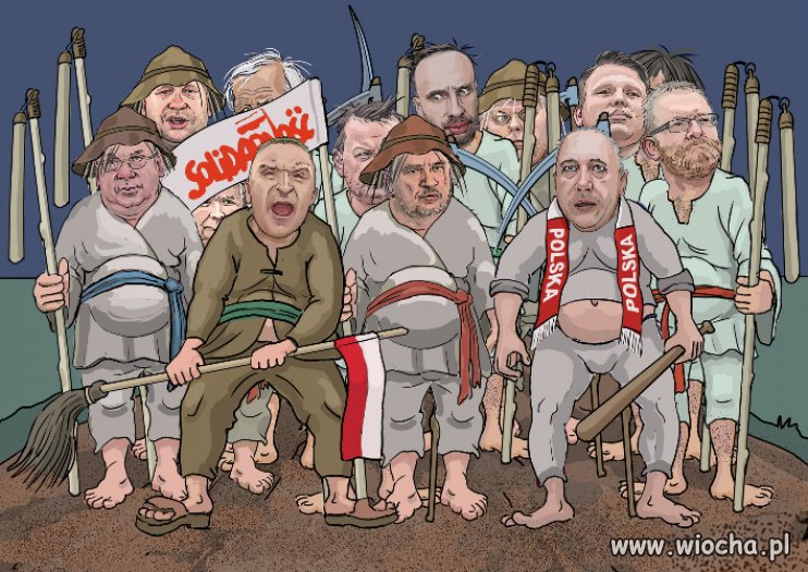 Manifa biednych rolników