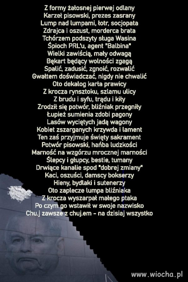 Taki wierszyk ...